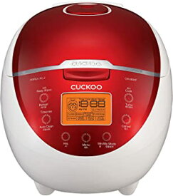 【中古】Cuckoo CR-0655F 6 Cup Electric Warmer Rice Cooker, 110v, Red by Cuckoo