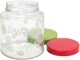 【中古】Euro Cuisine GY85 Glass Jar with Lid for YM260, YM360 and YM460 Yogurt Maker, 2 quarts, Clear
