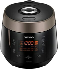 【中古】Cuckoo CRP-P1009SB Cuckoo CRP-P1009S 10 Cups Electric Pressure Rice Cooker, 120v, (Dk. Brown), Brown by Cuckoo