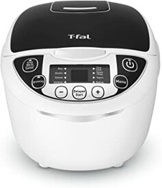 【中古】T-fal RK705851 10-In-1 Rice and Multicooker with 10 Automatic Functions and Delayed Timer, 10-Cup, White by T-fal