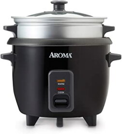 【中古】Aroma Housewares ARC-363-1NGB 3 Cups Uncooked/6 Cups Cooked Rice Cooker, Steamer, Silver by Aroma Housewares