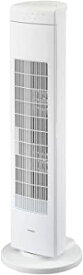 【中古】ツインバード 扇風機 タワーファン 洗える 3段階風量調節 温度センサー 自動運転機能 オフタイマ— EF-D913W ホワイト