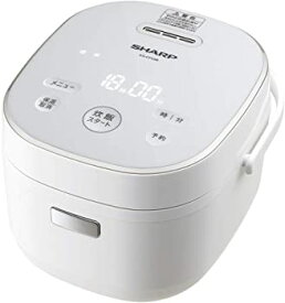 【中古】シャープ 炊飯器 マイコン 3合 パン調理機能 ホワイト KS-CF05B-W