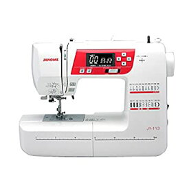 【中古】【未使用】JANOME コンピューターミシン JY-113