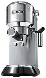 【中古】【未使用】デロンギ(DeLonghi) ?エスプレッソ・カプチーノメーカー ブラック×シルバー 1L ?EC680M