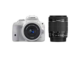 【中古】【未使用】Canon デジタル一眼レフカメラ EOS Kiss X7(ホワイト) ダブルレンズキット EF-40mm F2.8 STM(ホワイト) EF-S18-55mm F3.5-5.6 IS STM付属 KISSX7