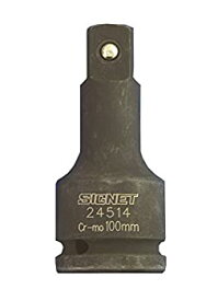 【中古】【未使用】シグネット 3/4%ダブルクォーテ%ドライブインパクトレンチ用エキステンションバー 250MM 24520