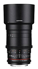 【中古】【未使用】Samyang SYDS135M-N VDSLR II 135mm f/2.2-22 望遠プライムレンズ Nikon Fマウントデジタル一眼レフカメラ用