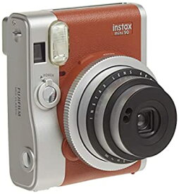 【中古】【未使用】FUJIFILM インスタントカメラ チェキ instax mini 90 ネオクラシック ブラウン INSTAX MINI 90 BROWN
