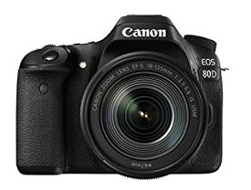 【中古】【未使用】Canon デジタル一眼レフカメラ EOS 80D レンズキット EF-S18-135mm F3.5-5.6 IS USM 付属 EOS80D18135USMLK