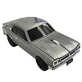 【中古】【未使用】クリックカーマウス 無線マウス Nissan Skyline GT-Rシルバー (ハコスカ)660639