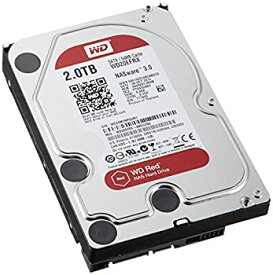 【中古】WD HDD 内蔵ハードディスク 3.5インチ 2TB WD Red NAS用 WD20EFRX SATA3.0 5400rpm 3