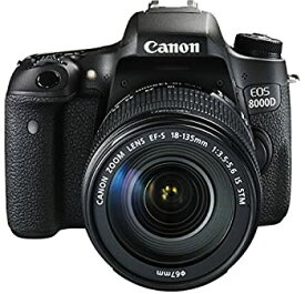 【中古】Canon デジタル一眼レフカメラ EOS 8000D レンズキット EF-S18-135mm F3.5-5.6 IS STM 付属 EOS8000D18135ISSTMLK