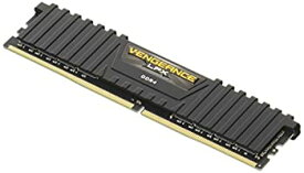 【中古】CORSAIR DDR4 デスクトップPC用 メモリモジュール VENGEANCE LPX Series ブラック 8GB×1枚キット CMK8GX4M1A2666C16