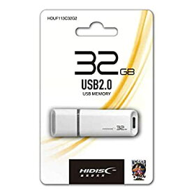 【中古】HIDISC USB2.0対応 フラッシュメモリ 32GB HDUF113C32G2