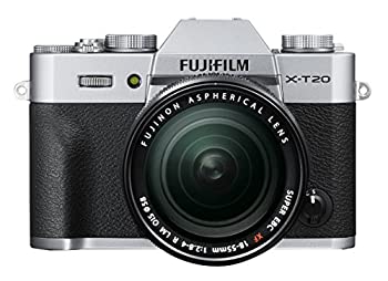 【ポイントアップ中！】【中古】FUJIFILM ミラーレス一眼カメラ X-T20 レンズキットシルバー X-T20LK-S