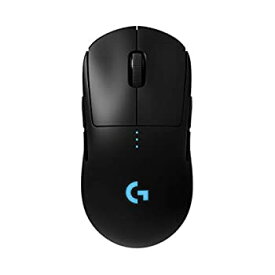 【中古】Logicool G Pro Wireless ゲーミングマウス HERO16Kセンサー LIGHTSPEED ワイヤレス LIGHTSYNC RGB 80g 軽量 左右対称 FPSゲーム G-PPD-002WL 国