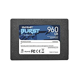 【中古】Patriot Memory Burst 960GB SATA3 内蔵型SSD 6Gb/s 2.5インチ 7mm 台湾製 三 PBU960GS25SSDR