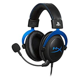 【中古】HyperX Cloud ゲーミングヘッドセット PlayStation公式ライセンス PS5/PS4 対応 インライン音量コントロールBox付属 2 HX-HSCLS-BL/AS