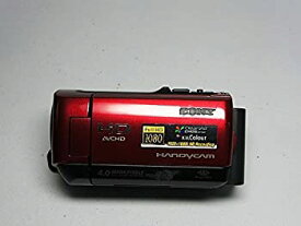 【中古】ソニー SONY デジタルHDビデオカメラレコーダー ハンディーカム CX120 レッド HDR-CX120/R