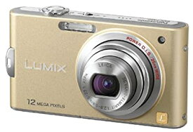 【中古】パナソニック デジタルカメラ LUMIX (ルミックス) FX60 リュクスゴールド DMC-FX60-N