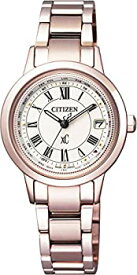 【中古】【未使用】[シチズン]CITIZEN 腕時計 xC クロスシー ティタニアライン ハッピーフライト エコ・ドライブ電波時計 サクラピンク EC1144-51W レディース