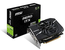 【中古】【未使用】MSI GeForce GTX 1070 AERO ITX 8G OC グラフィックスボード VD6305