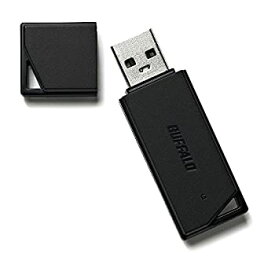 【中古】【未使用】BUFFALO USB2.0 どっちもUSBメモリー 16GB ブラック RUF2-KR16GA-BK