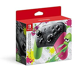 【中古】【未使用】【任天堂純正品】Nintendo Switch Proコントローラー スプラトゥーン2エディション