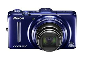 【中古】Nikon デジタルカメラ COOLPIX (クールピクス) S9300 ネイビーブルー S9300BL
