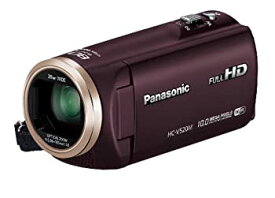 【中古】パナソニック デジタルハイビジョンビデオカメラ V520 内蔵メモリー32GB ブラウン HC-V520M-T