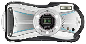 【中古】RICOH 防水デジタルカメラ RICOH WG-20 ホワイト 防水10m耐ショック1.5m耐寒-10度 RICOH WG-20WH 08064