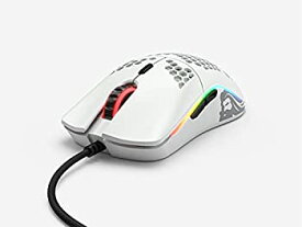 【中古】Glorious ゲーミングマウス Model O Mouse Matt White 軽量 ハニカムデザイン オムロンスイッチ搭載 1 ホワイト【国内品】