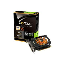 【中古】ZOTAC GeForce GTX 750 Ti 2GB グラフィックスボード 日本品 VD5281 ZTGTX750TI-2GD5R01