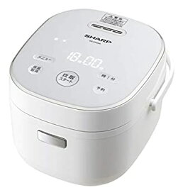 【中古】【未使用】シャープ パン調理機能付 ジャー炊飯器 3合炊き ホワイト KS-CF05A-W