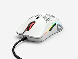 【中古】【未使用】Glorious ゲーミングマウス Model O Mouse Matt White 軽量 ハニカムデザイン オムロンスイッチ搭載 1 ホワイト【国内品】