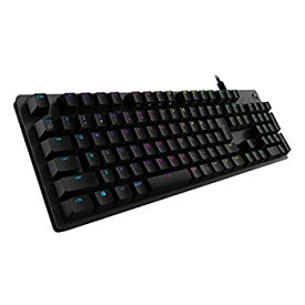 【中古】【未使用】Logicool G ロジクール G ゲーミングキーボード 有線 G512 GXスイッチ クリッキー メカニカル キーボード 日本語配列 LIGHTSYNC RGB G512-CK 国