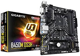 【中古】【未使用】GIGABYTE B450M DS3H Micro-ATX マザーボード [AMD B450チップセット搭載] MB4784