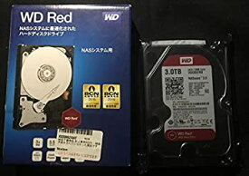 【中古】【未使用】WESTERN DIGITAL ハードディスクドライブ(内蔵) バルク品 WD30EFRX WD Red 3TB