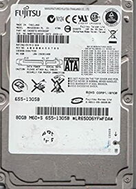 【中古】【未使用】MHV2080BH PL、PN CA06672-B55300AP、富士通 80GB SATA 2.5ハードドライブ