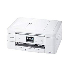 【中古】【未使用】(旧モデル) ブラザー プリンター A4 インクジェット複合機 DCP-J978N-W (白モデル/ADF/有線・無線LAN/手差しトレイ/両面印刷/レーベル印刷)