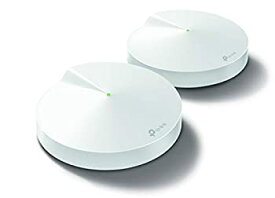 【中古】【未使用】TP-Link メッシュ Wi-Fi システム トライバンド AC2200 (867 + 867 + 400) 無線LAN ルーター スマートハブ内蔵 セキュリティ搭載 2ユニット Deco