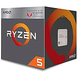 【中古】【未使用】AMD Ryzen 5 3400G with Wraith Spire cooler 3.7GHz 4コア / 8スレッド 65W【国内品】 YD3400C5FHBOX