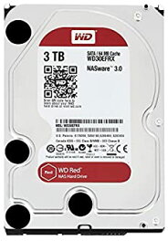 【中古】【未使用】WD Red 3TB NAS Hard Disk Drive - 5400 RPM Class SATA 6 Gb/s 64MB Cache 3.5 Inch - WD30EFRX [並行輸入品]