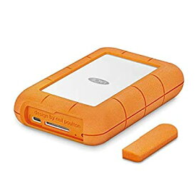 【中古】【未使用】LaCie HDD ポータブルハードディスク 4TB Rugged Thunderbolt USB-C RAID Pro 耐衝撃 STGW4000800