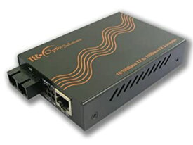 【中古】【未使用】Lynn Electronics MC-120SC-SM 10/100 SC Single-mode TEC Optix Solutions Media Converter