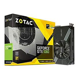 【中古】【未使用】[ZOTAC] [GeForce GTX 1060 Mini%カンマ% ZT-P10600A-10L%カンマ% 6GB GDDR5 VR Ready Super Compact Gaming Graphics Card] (並行輸入品)