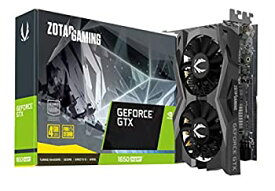 【中古】【未使用】ZOTAC Gaming GeForce GTX 1650 スーパーツインファン 4GB GDDR6 128ビットゲームグラフィックカード 超コンパクト Zt-T16510F-10L