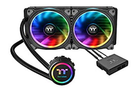 【中古】Thermaltake Floe Riing RGB 280 TT Premium Edition 一体型水冷CPUクーラー [RGB LED 搭載] FN1115 CL-W167-PL14SW-A