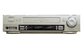 【中古】ビクター S-VHSビデオデッキ　　HR-V100　リモコン　一週間　シリアルNo.064J8199　　22334